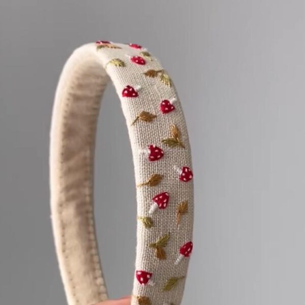 Minimal Embroidery Hairband
