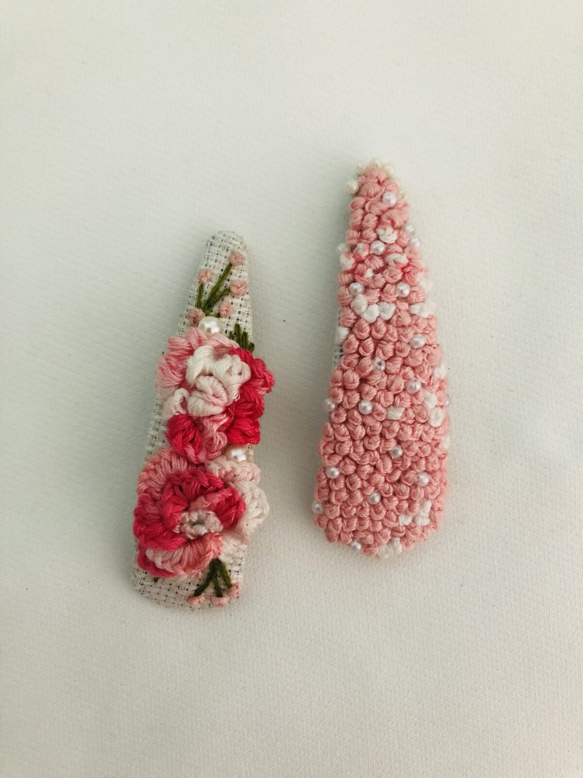 3D Embroidery Flower Hairpins - Image 1