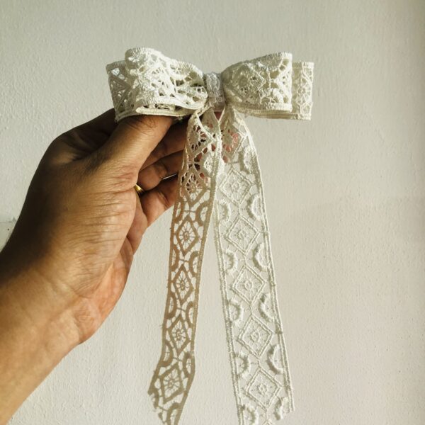 Lace Petal Bow