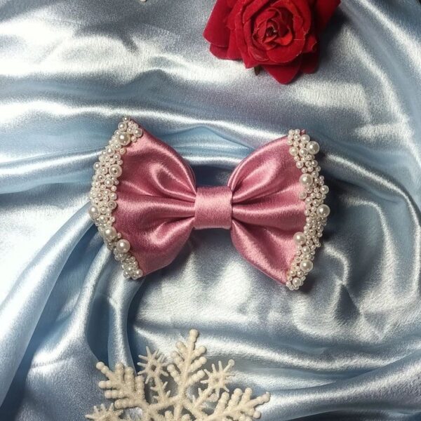Pink Pearl bow