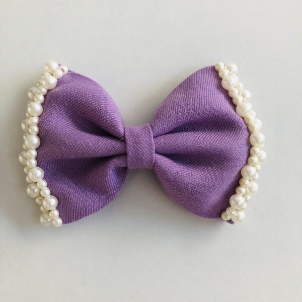 Lavender Pearl Bow