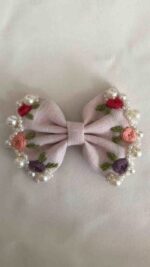 Embroidered Pearl Bow - Image 12