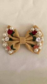 Embroidered Pearl Bow - Image 8