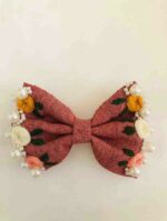 Embroidered Pearl Bow - Image 5