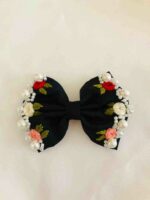 Embroidered Pearl Bow - Image 2