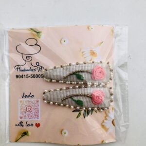 pearl roses hairpins