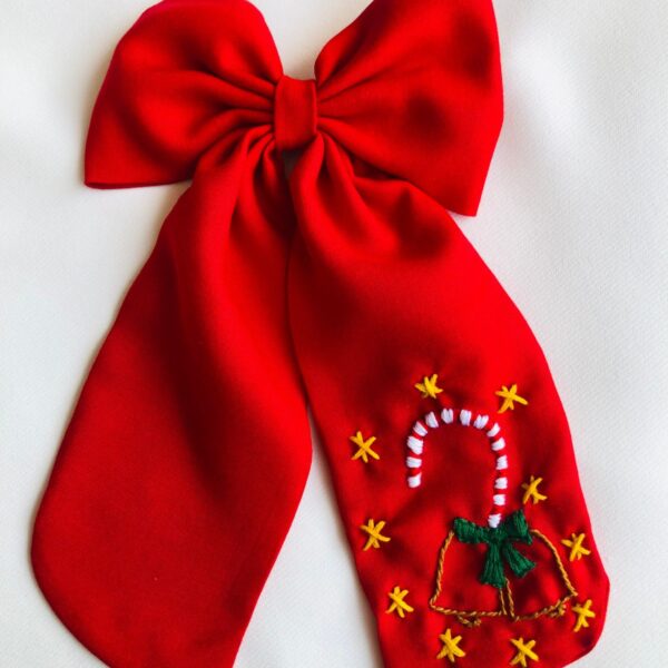 Christmas Hair Bow