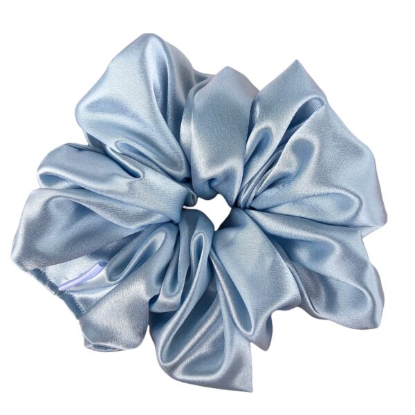 Sky blue scrunchie