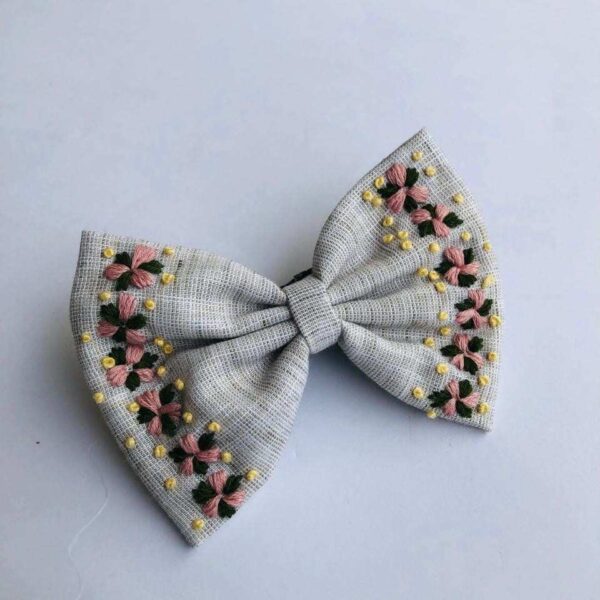 Flowers Hair Bow