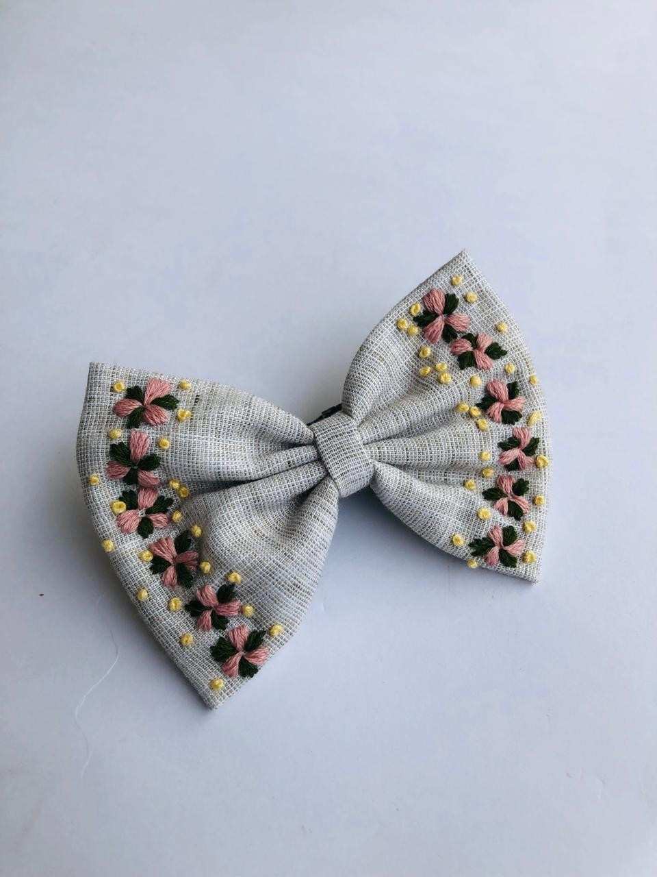 13 (1) Flowers Hair Bow - Image 1