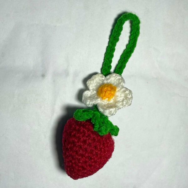 Strawberry Keychain