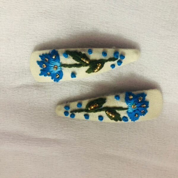 Vintage Blue Hairpins