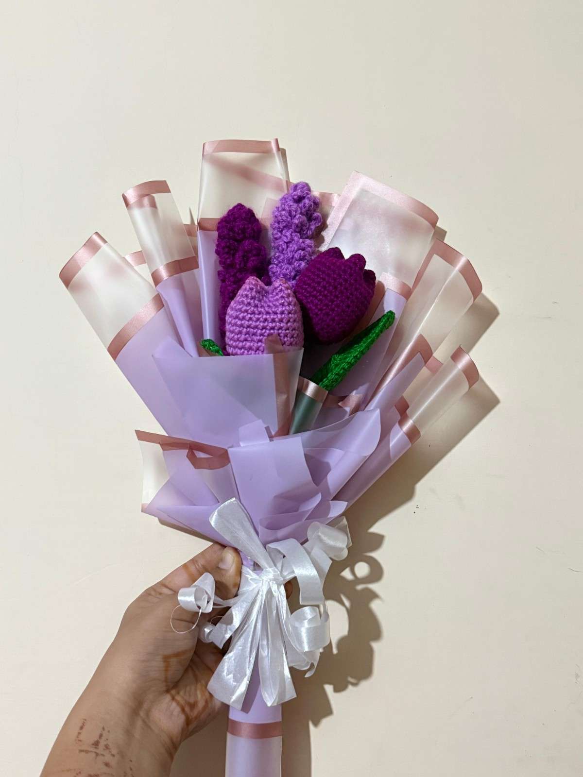 3 (1) Lavender Bloom Bouquet - Image 1