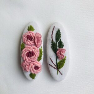 Rose Bloom Hairpins