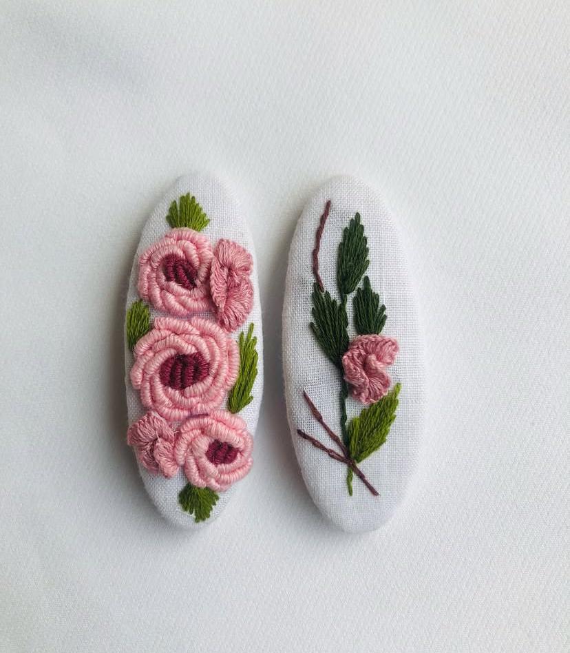 34 Rose Bloom Hairpins - Image 1