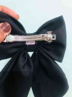 Embroidered Pearl Tail Bow - Image 3