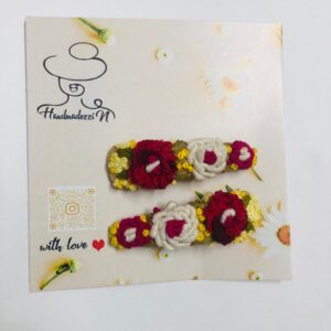 3D look hairpins