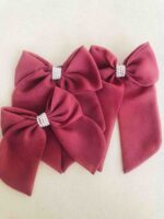 Elegant Pearl Tail Bow - Image 2