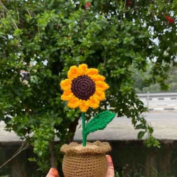 Sunflower Pot