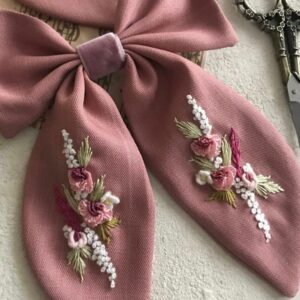 Rosy gold Tailbow
