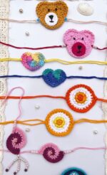Crochet rakhi